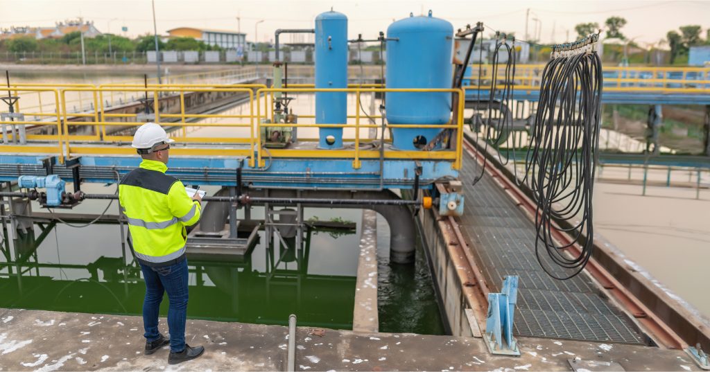 sewage treatment plant